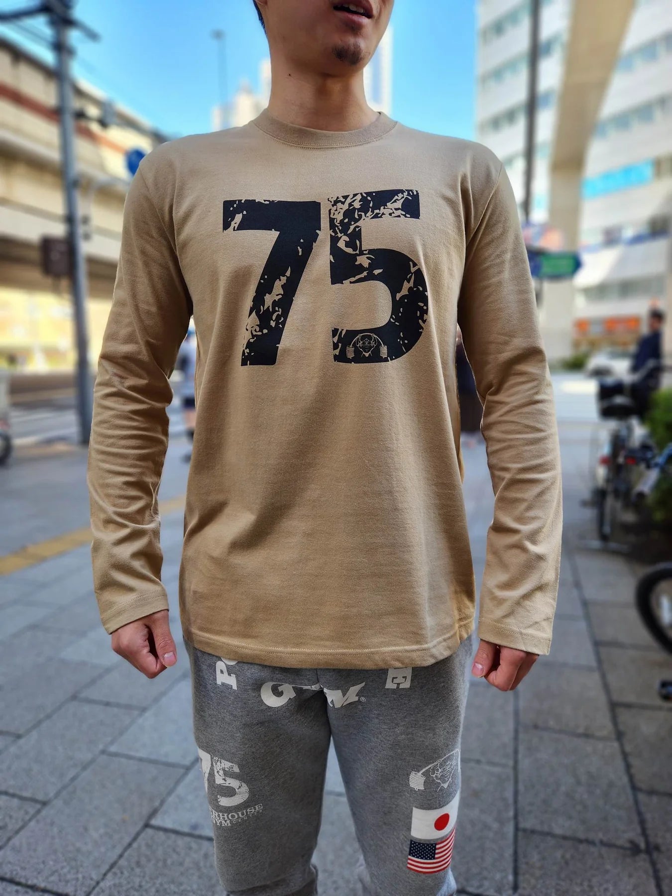 パワーハウスジム NEW 75ロングスリーブT