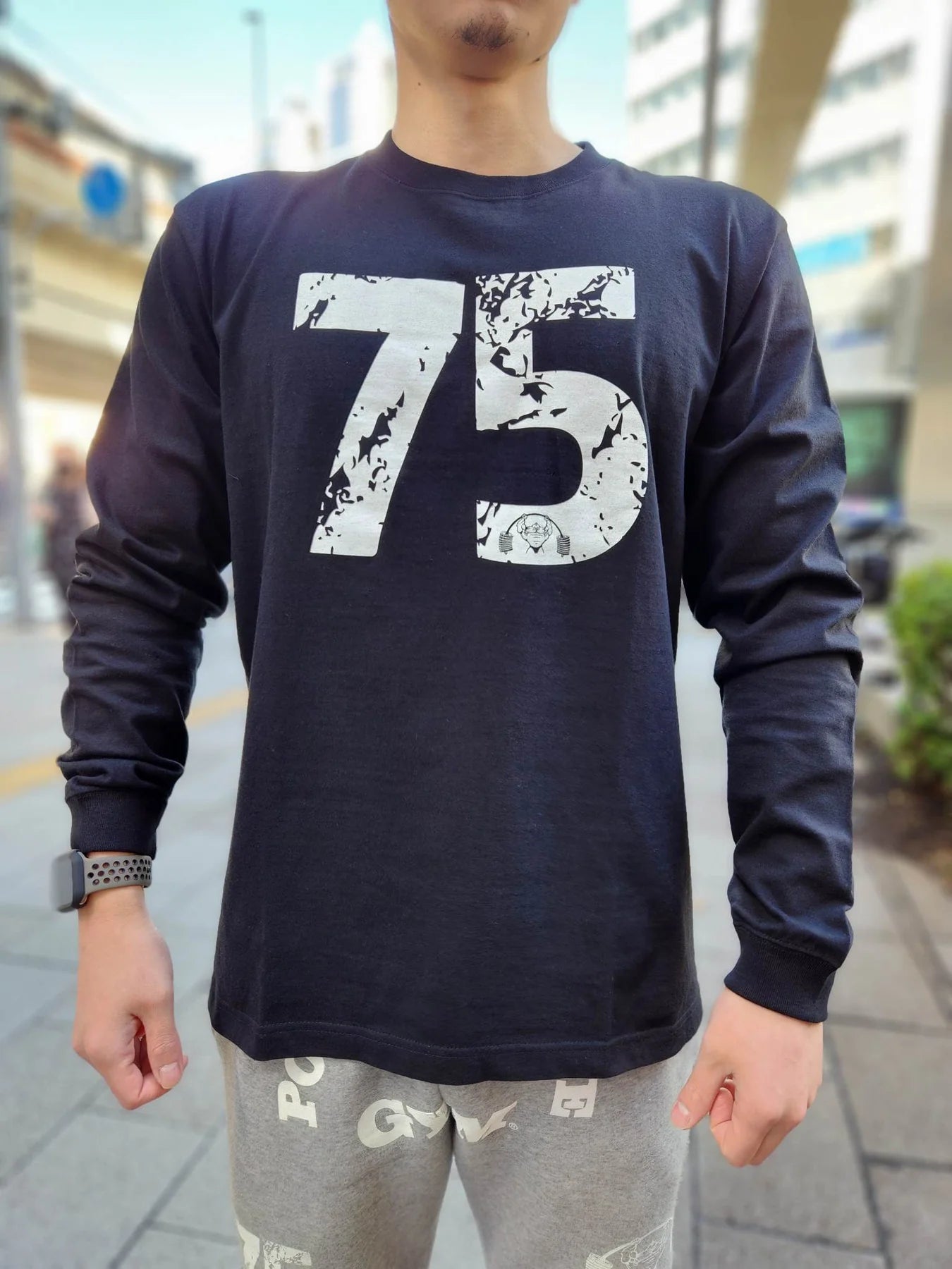 パワーハウスジム NEW 75ロングスリーブT