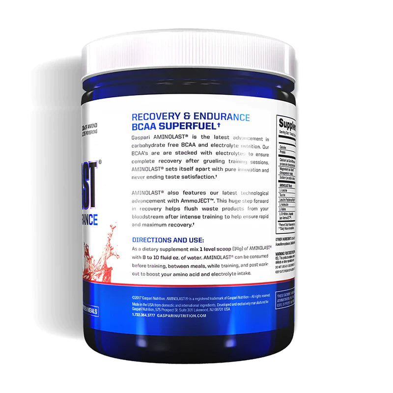 AMINOLAST - SPEEDS RECOVERY AND REDUCES SORENESS
