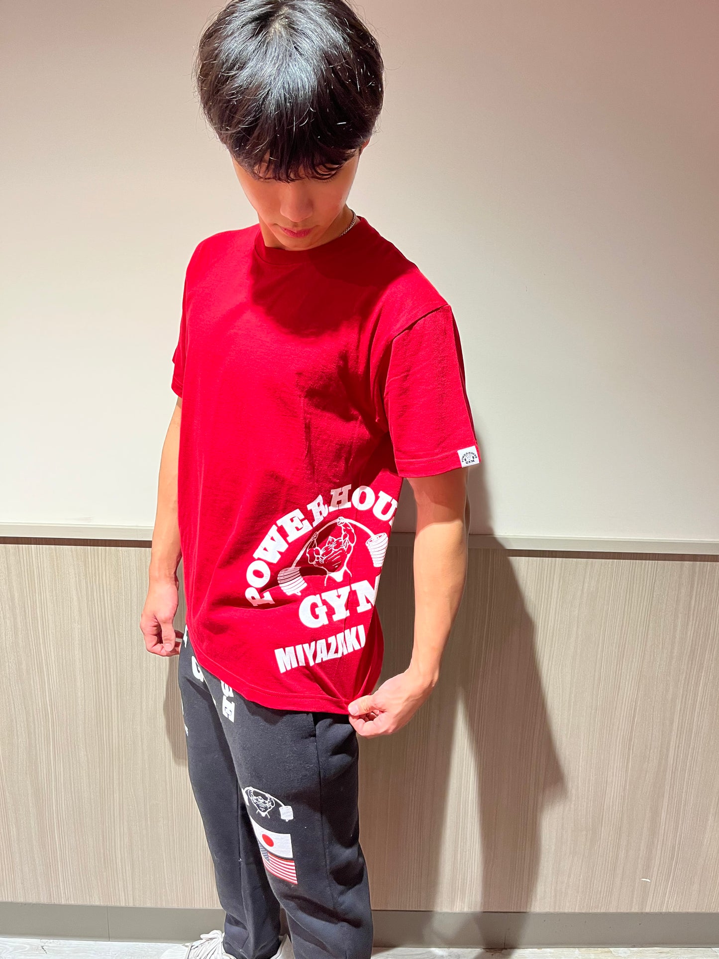 パワーハウスジム宮崎BIGSIDE Tシャツ